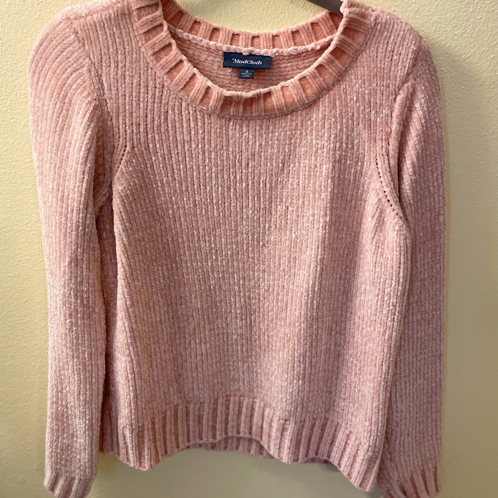NWOT ModCloth light pink sweater